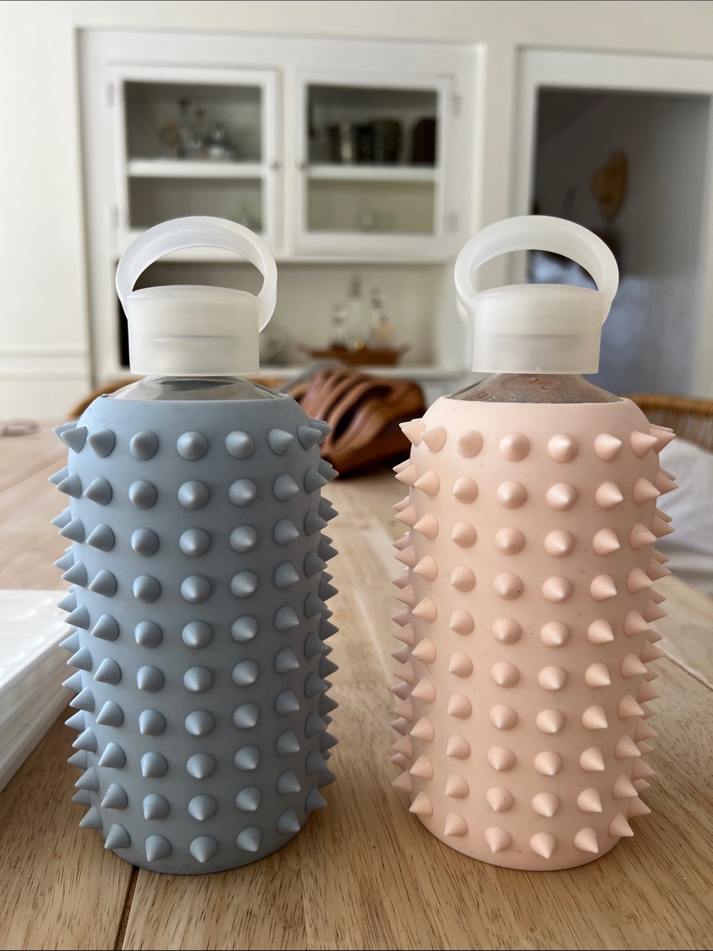 BKR Lot of 3 Silicone Water Bottles - Spike